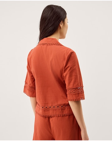 Monsoon Irina Lace Trim Shirt