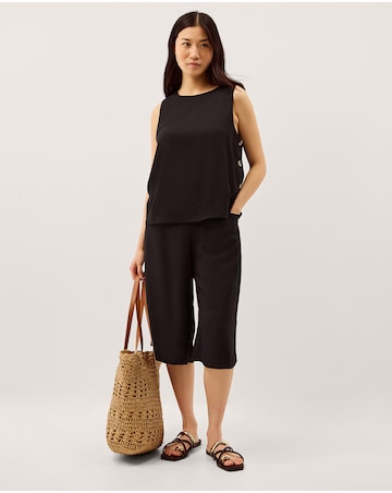 Monsoon Lucy Linen Blend Tank Top