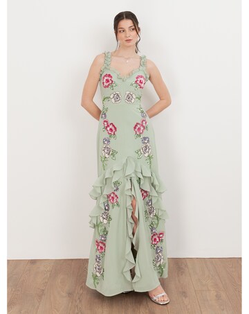 Maya Deluxe Embellished Maxi Dress
