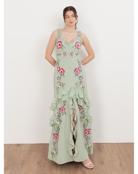 Maya Deluxe Embellished Maxi Dress