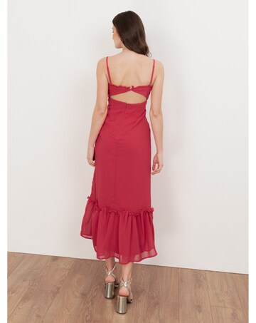 Maya Deluxe Embroidered Midaxi Dress