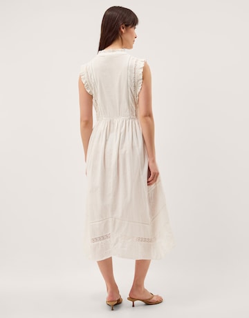 Monsoon Lacy Sleeveless Midi Dress