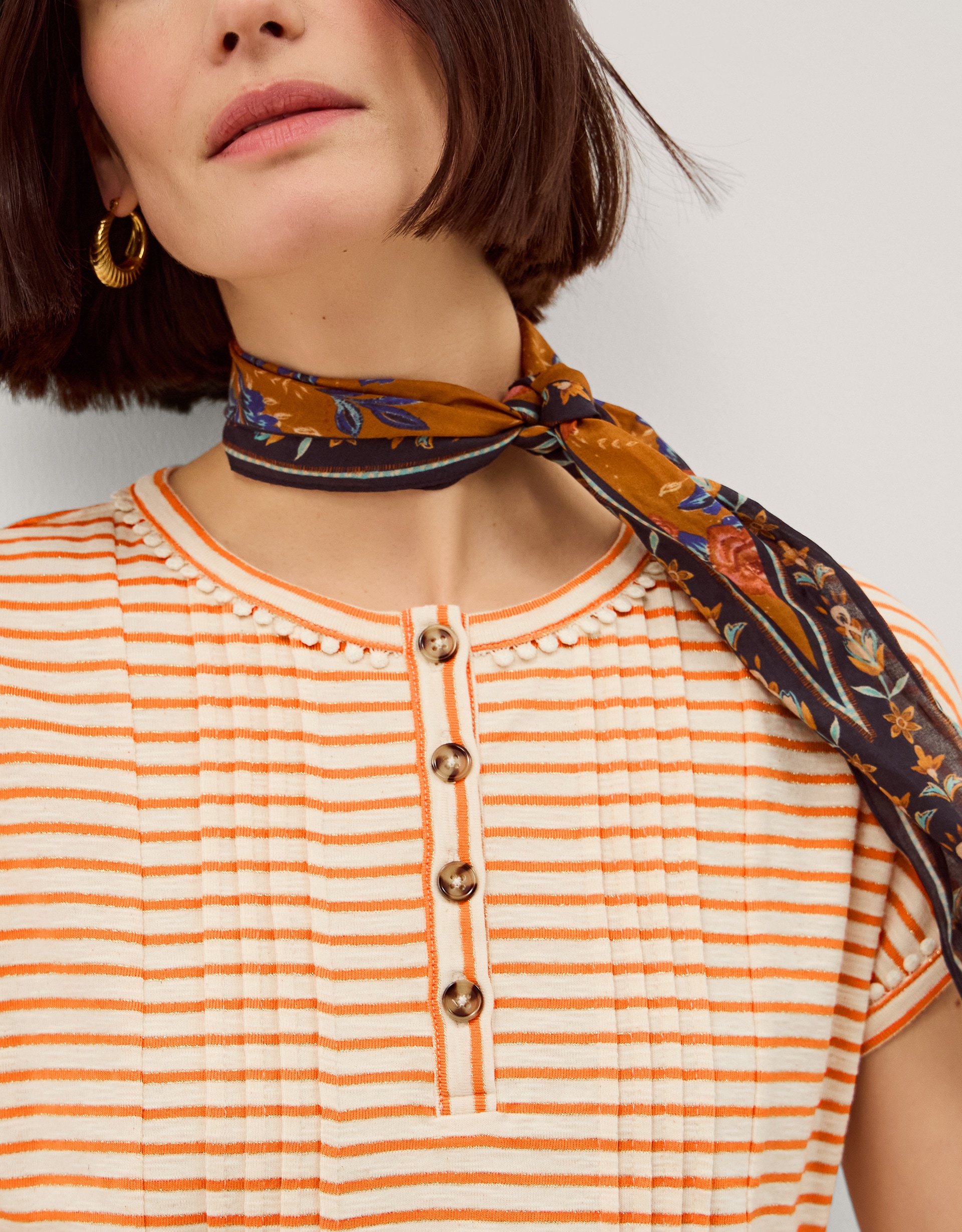 New In - Monsoon Selena Stripe Jersey T-Shirt