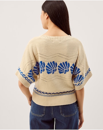 Monsoon Safi Shell Knit Jumper