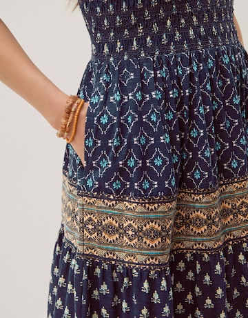 Monsoon Amaya Print Jersey Midi Dress