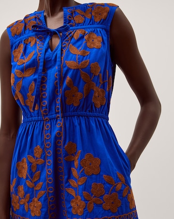 Monsoon Madison Sleeveless Midi Dress