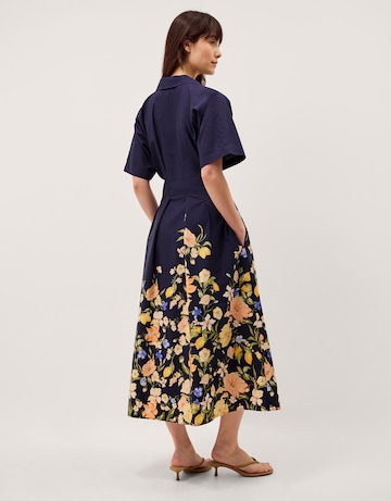 Monsoon Suri Floral Print Midi Dress