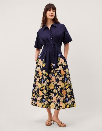 Monsoon Suri Floral Print Midi Dress