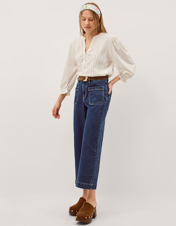 Monsoon Leila Lace Jersey Top