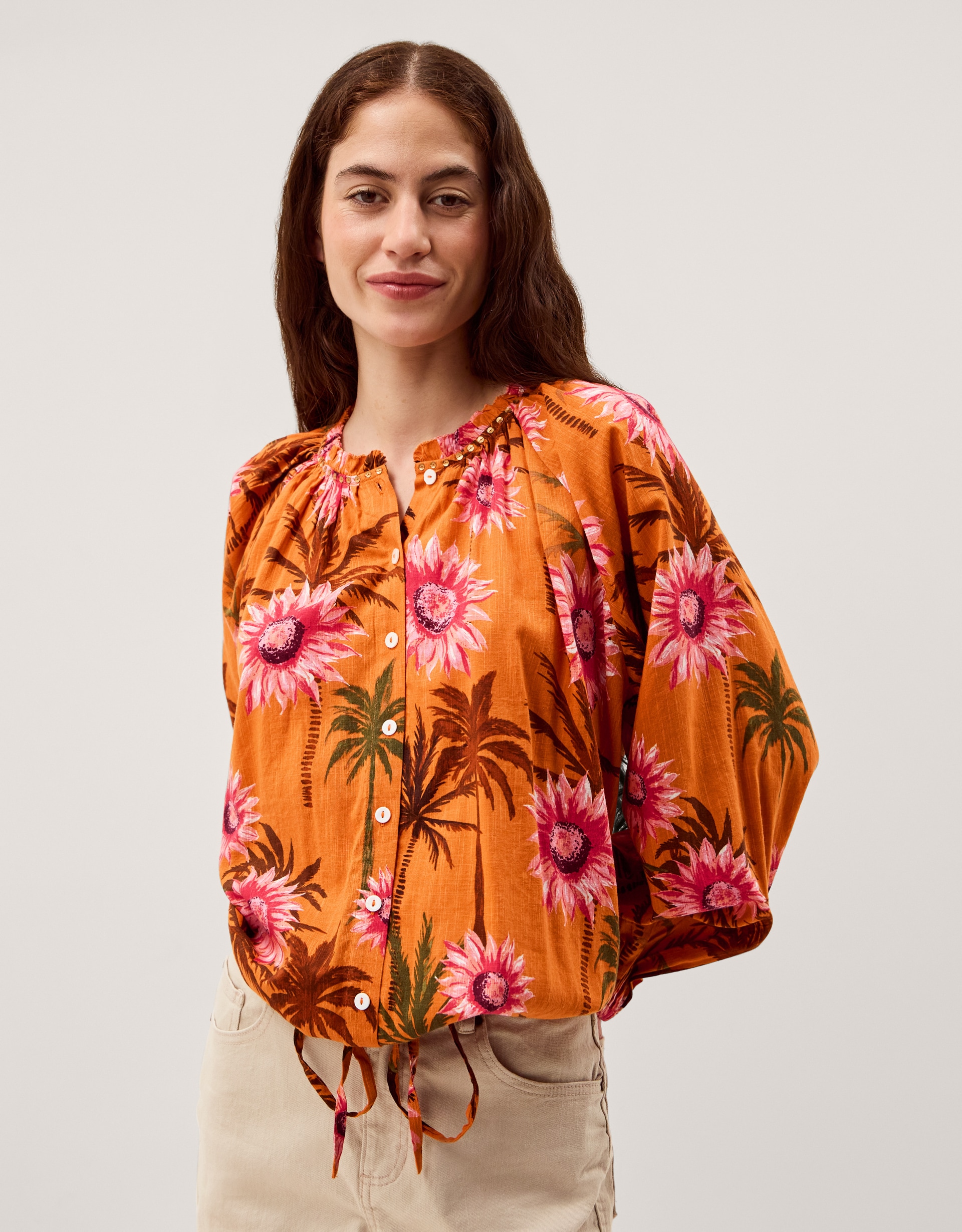 New In - Monsoon Fallon Floral Print Blouse
