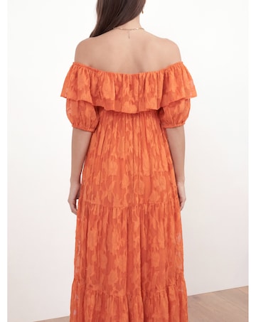 Anaya Burnout Fabric Dress