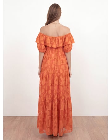 Anaya Burnout Fabric Dress