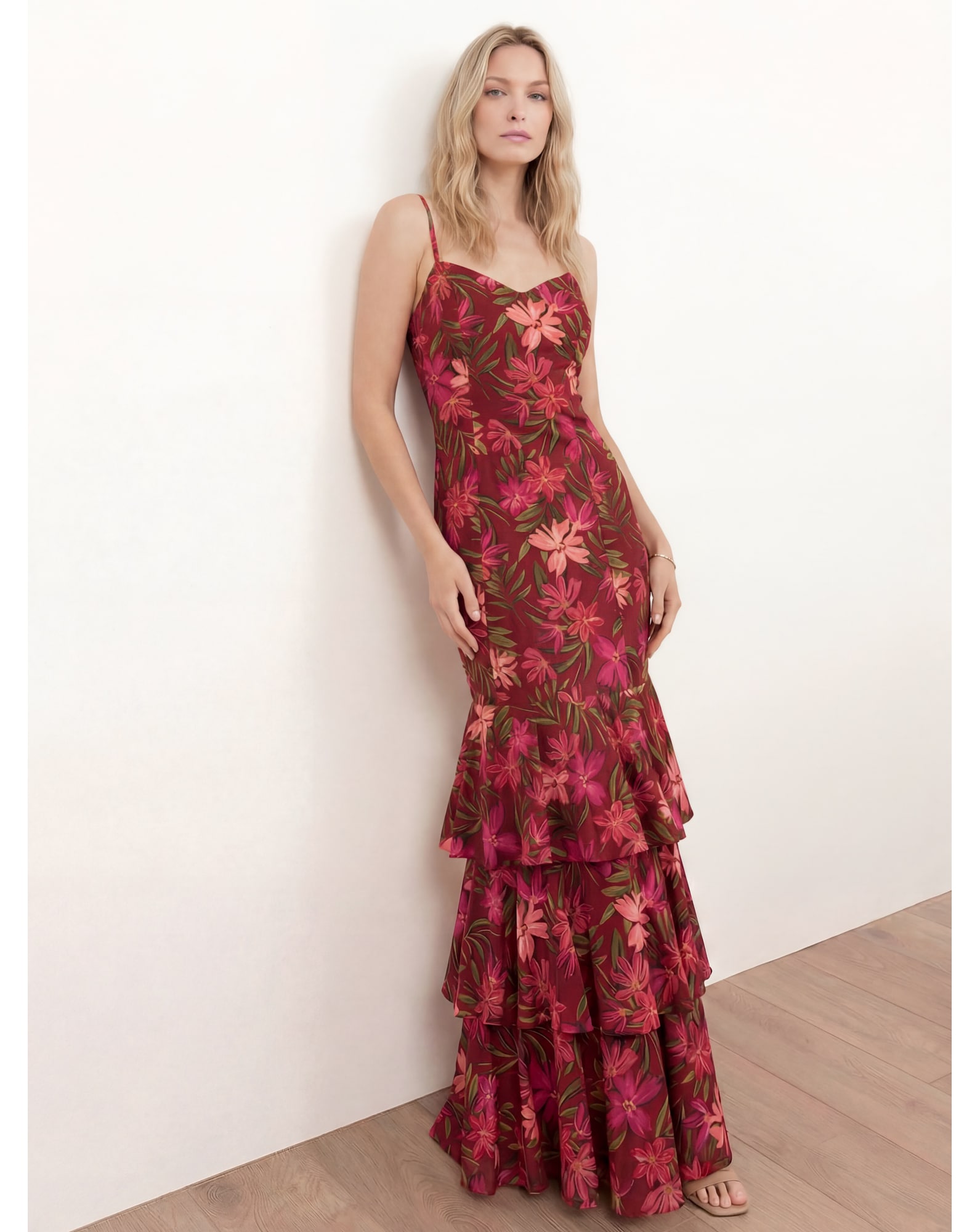 Anaya Floral Print Dress