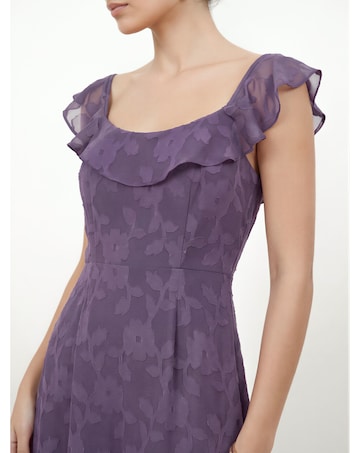 Anaya Burnout Fabric Dress