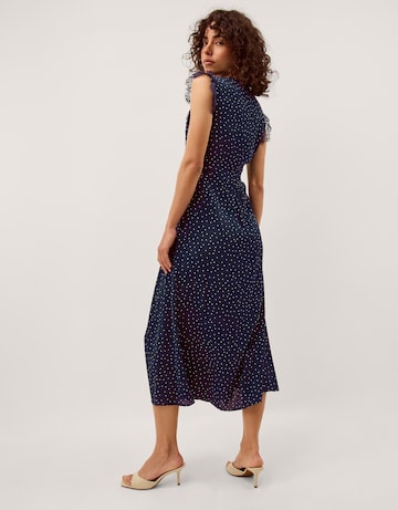 Monsoon Cleo Lace Polka Dot Midi Dress