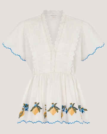 Monsoon Luna Lemon Jersey Top