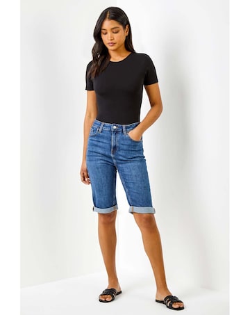 Roman Essential Stretch Knee Shorts