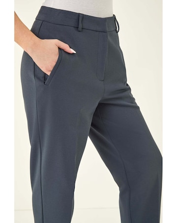 Roman Short Straight Leg Stretch Trouser