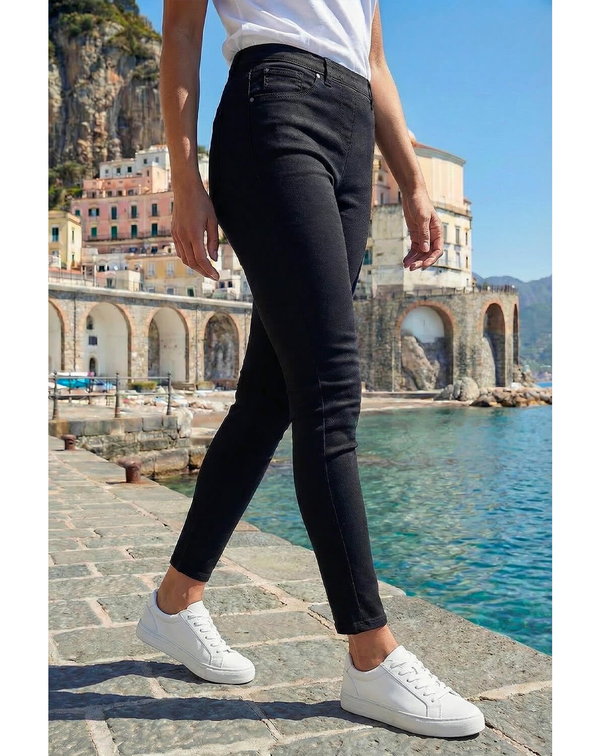 New In - Roman Denim Cropped Jegging (29 Inch)
