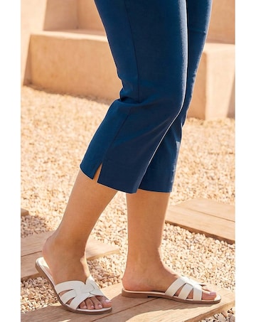 Roman Curve Cropped Stretch Trouser