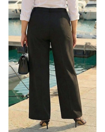 Roman Curve Wide Leg Tailored Trouser