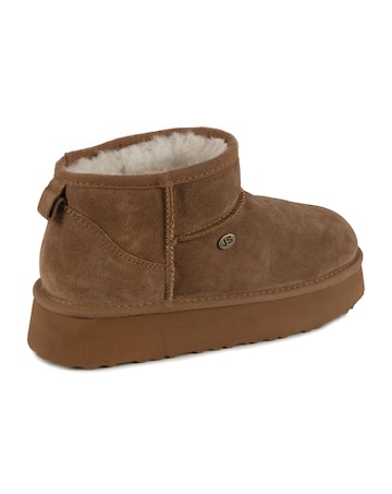 Just Sheepskin Ladies Lottie Sheepskin Mini Boot