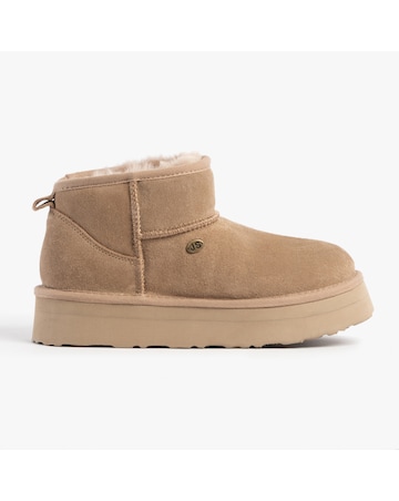 Just Sheepskin Ladies Lottie Sheepskin Mini Boot