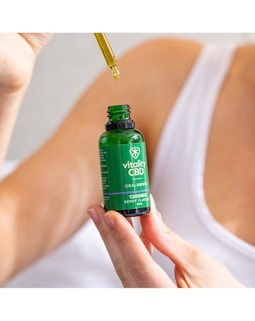 Vitality CBD Oral Drops 1200mg Berry