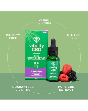 Vitality CBD Dual Applicator 4800mg Berry