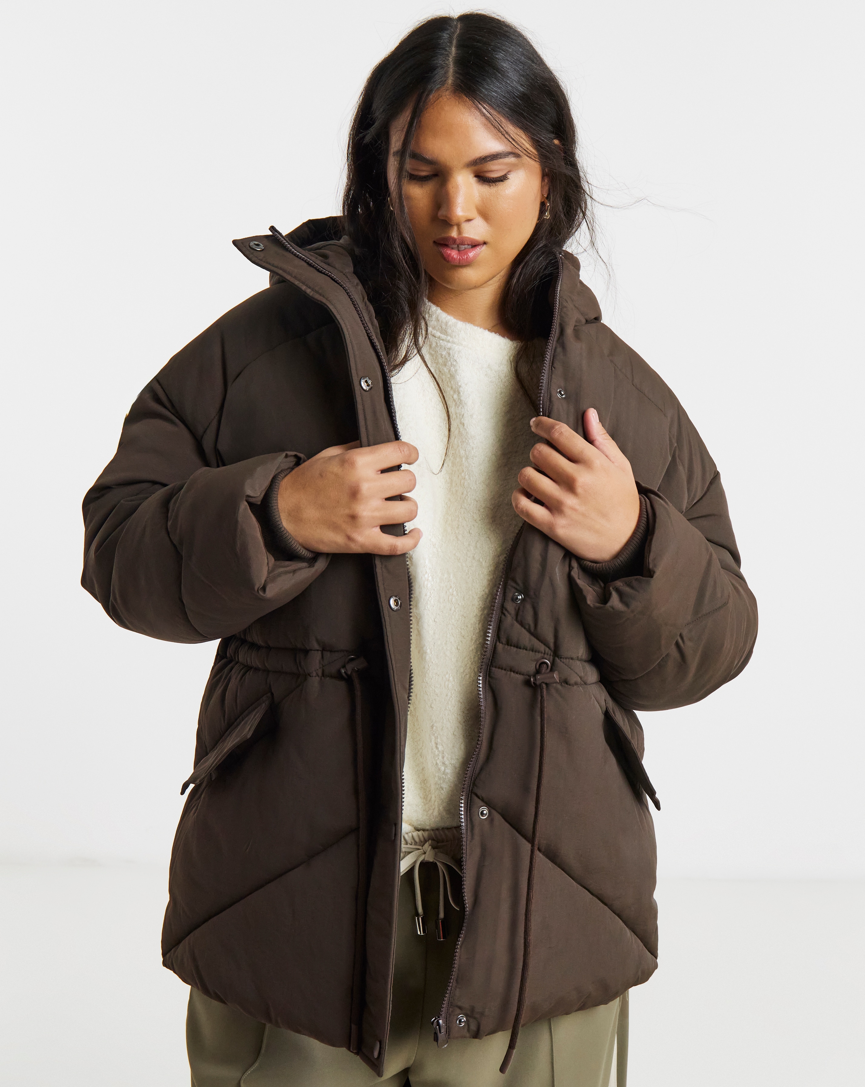 New In - Chocolate Waisted Detail Padded