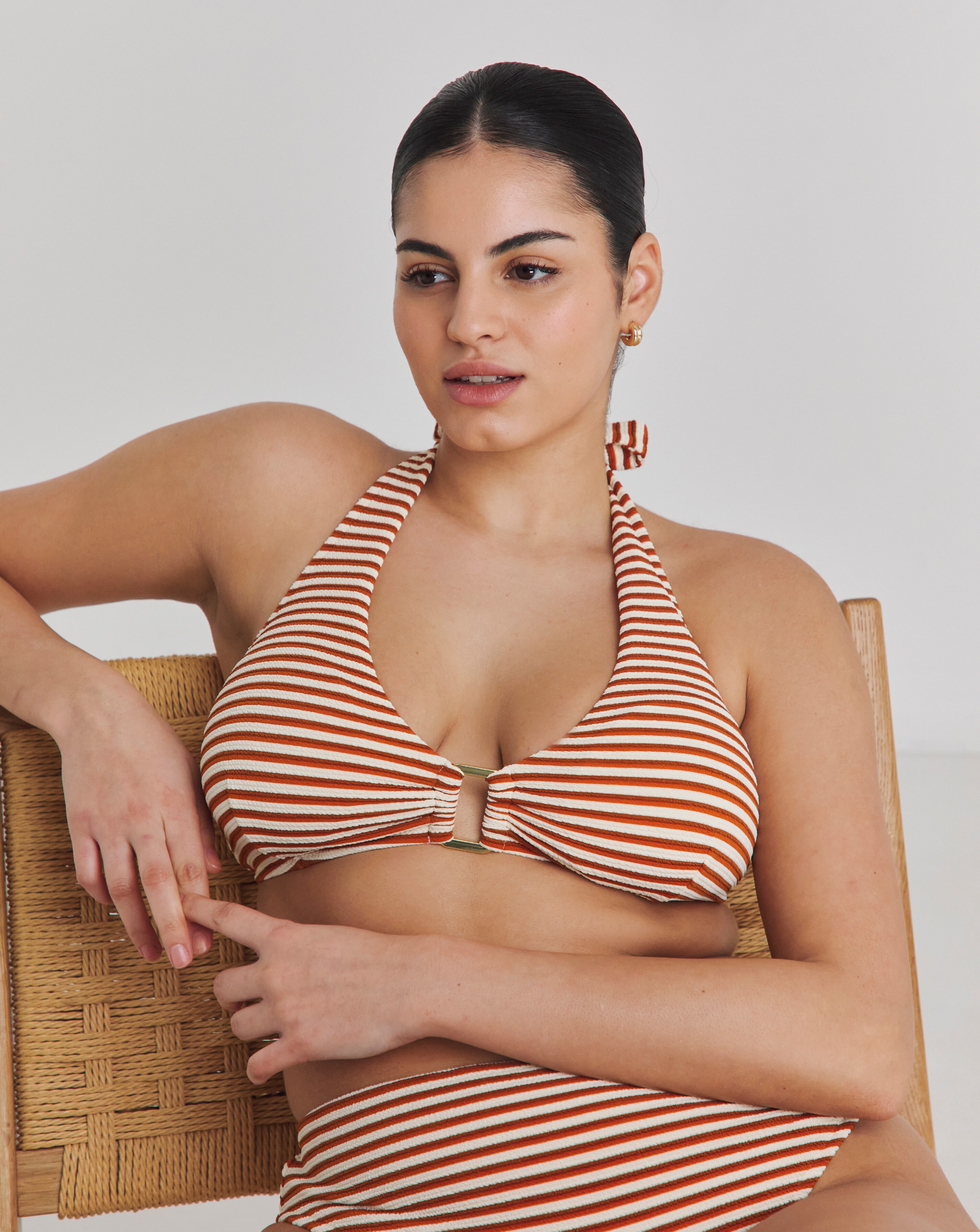 Chelsea Peers Multi Rib Bikini Top