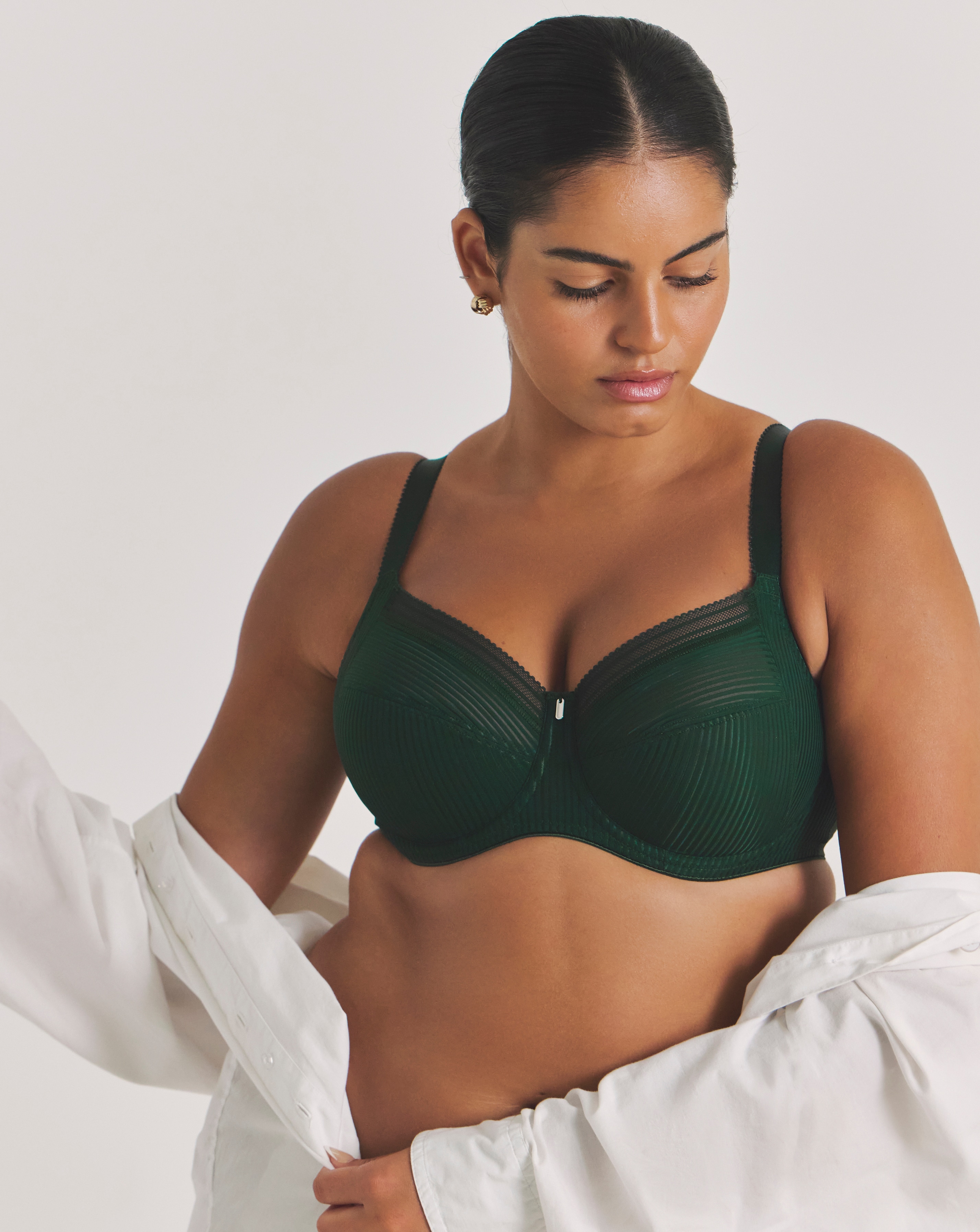 Fantasie Fusion Full Cup Wired Bra Green
