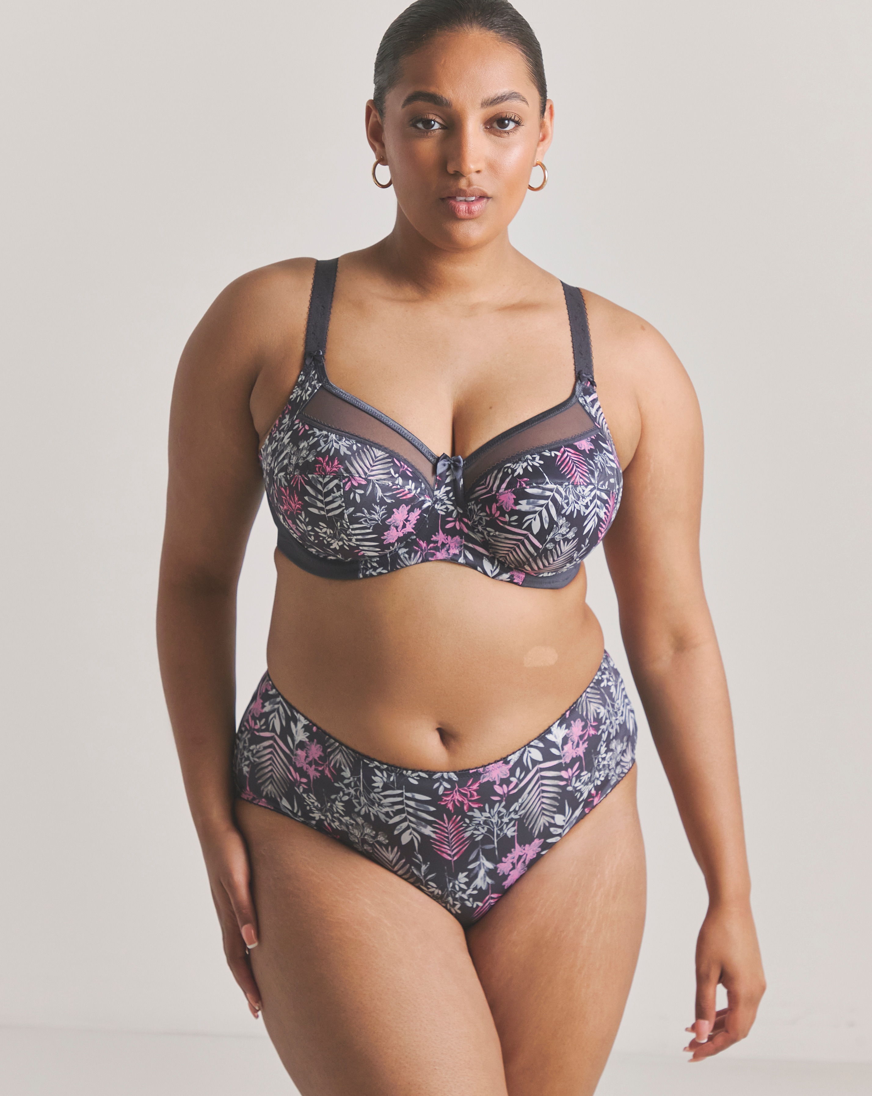 Goddess Kayla Full Fit Knicker Charcoal