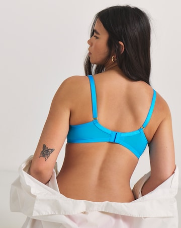 Ann Summers Sexy Lace Planet Plunge Bra Bright Blue