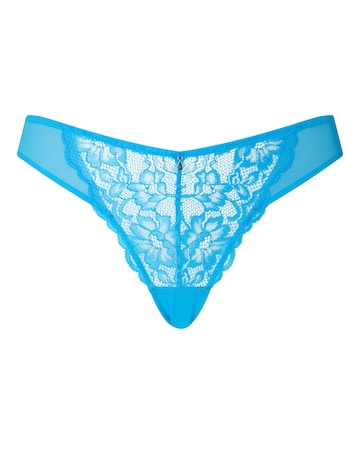 Ann Summers Sexy Lace Planet Brazilian Bright Blue