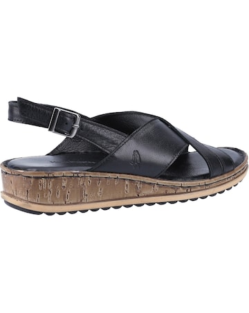 Hush Puppies Elena Cross Over Wedge Sandal