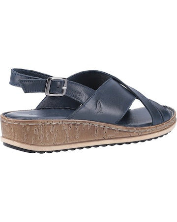 Hush Puppies Elena Cross Over Wedge Sandal