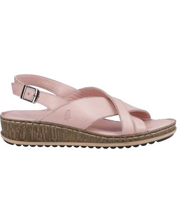 Hush Puppies Elena Cross Over Wedge Sandal
