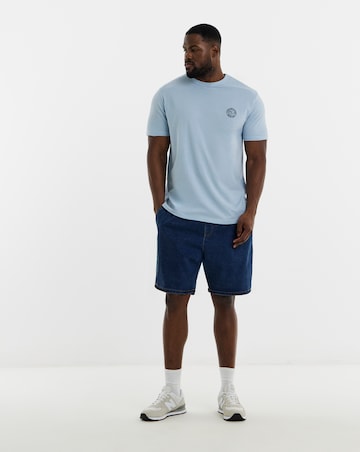 Jack & Jones Alliance Logo T-Shirt - Blue