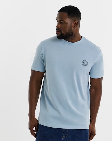 Jack & Jones Alliance Logo T-Shirt - Blue