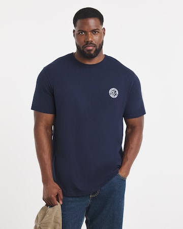 Jack & Jones Alliance Logo T-Shirt - Navy