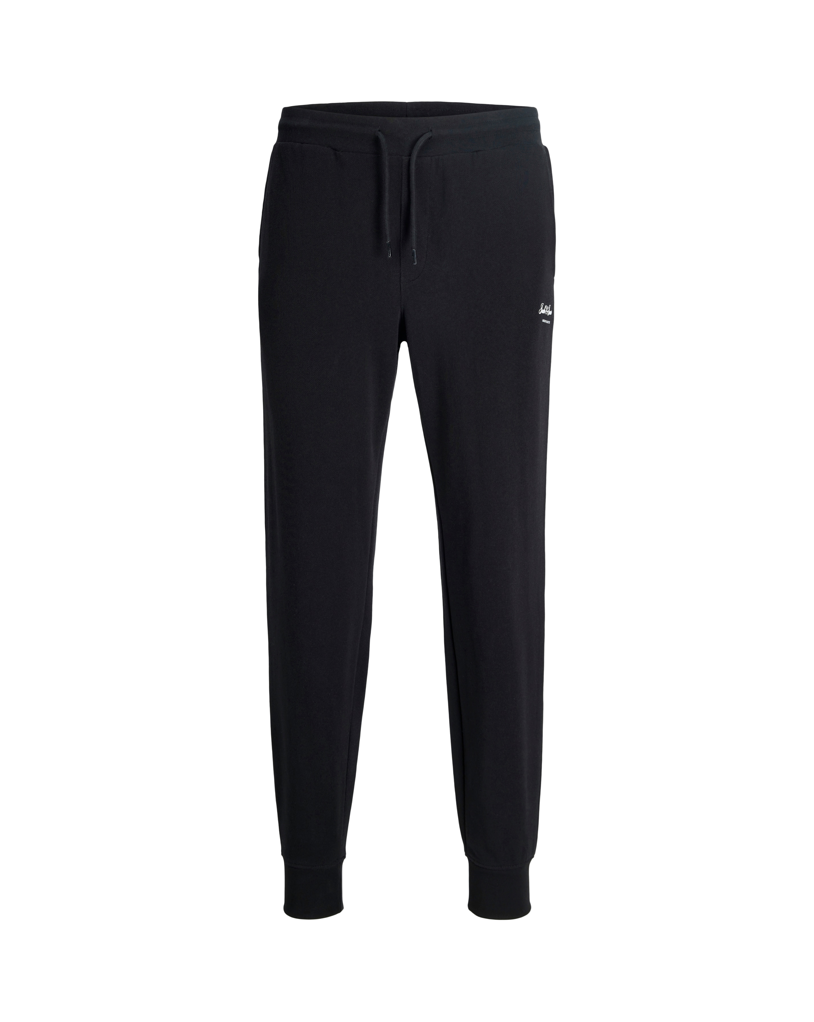 New In - Jack & Jones Gordon Logo Jogger - Black