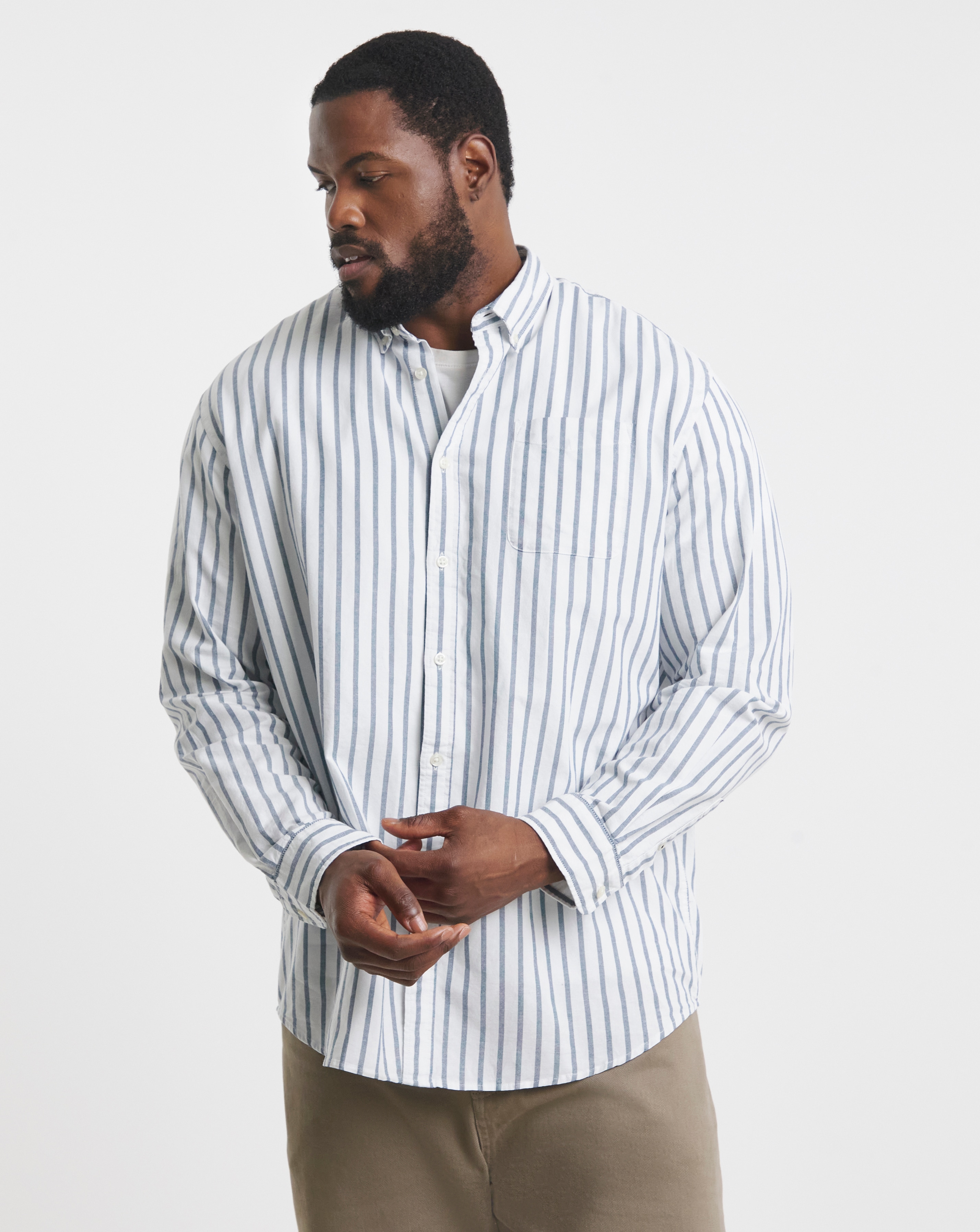 New In - Jack & Jones Oxford Stripe Shirt