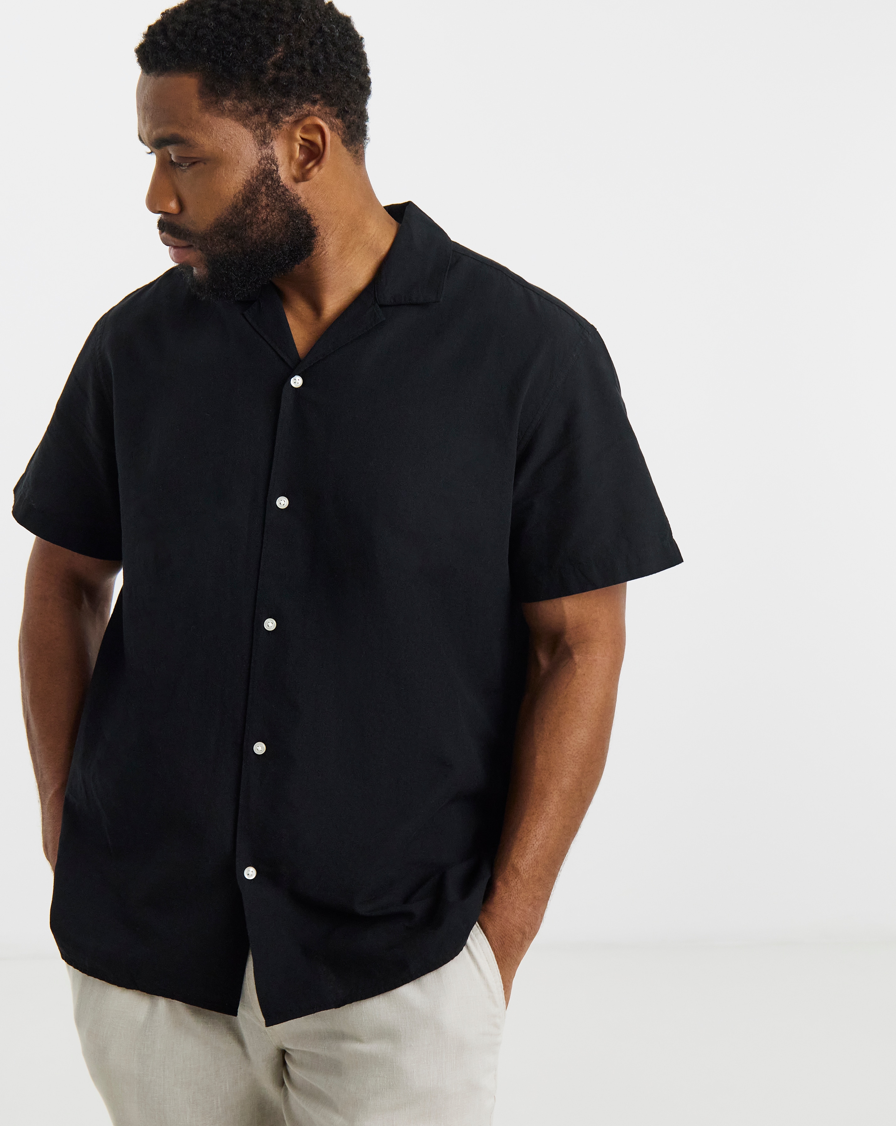New In - Jack & Jones Breeze Linen Blend Shirt