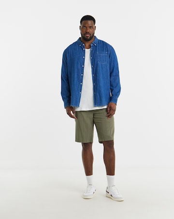 Jack & Jones Jaiden Tyson Textured Short - Green