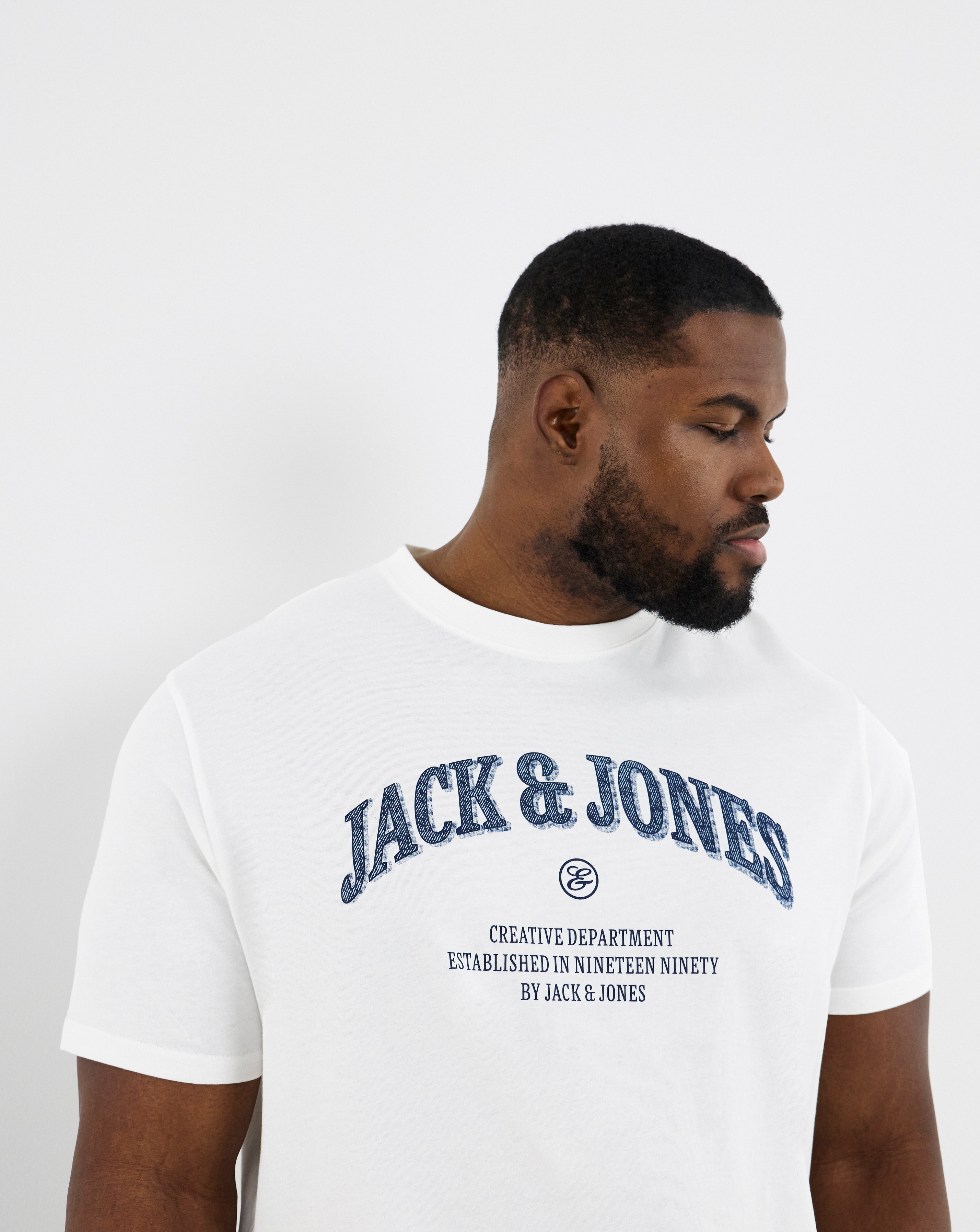 Jack & Jones Denver Logo T-Shirt - White