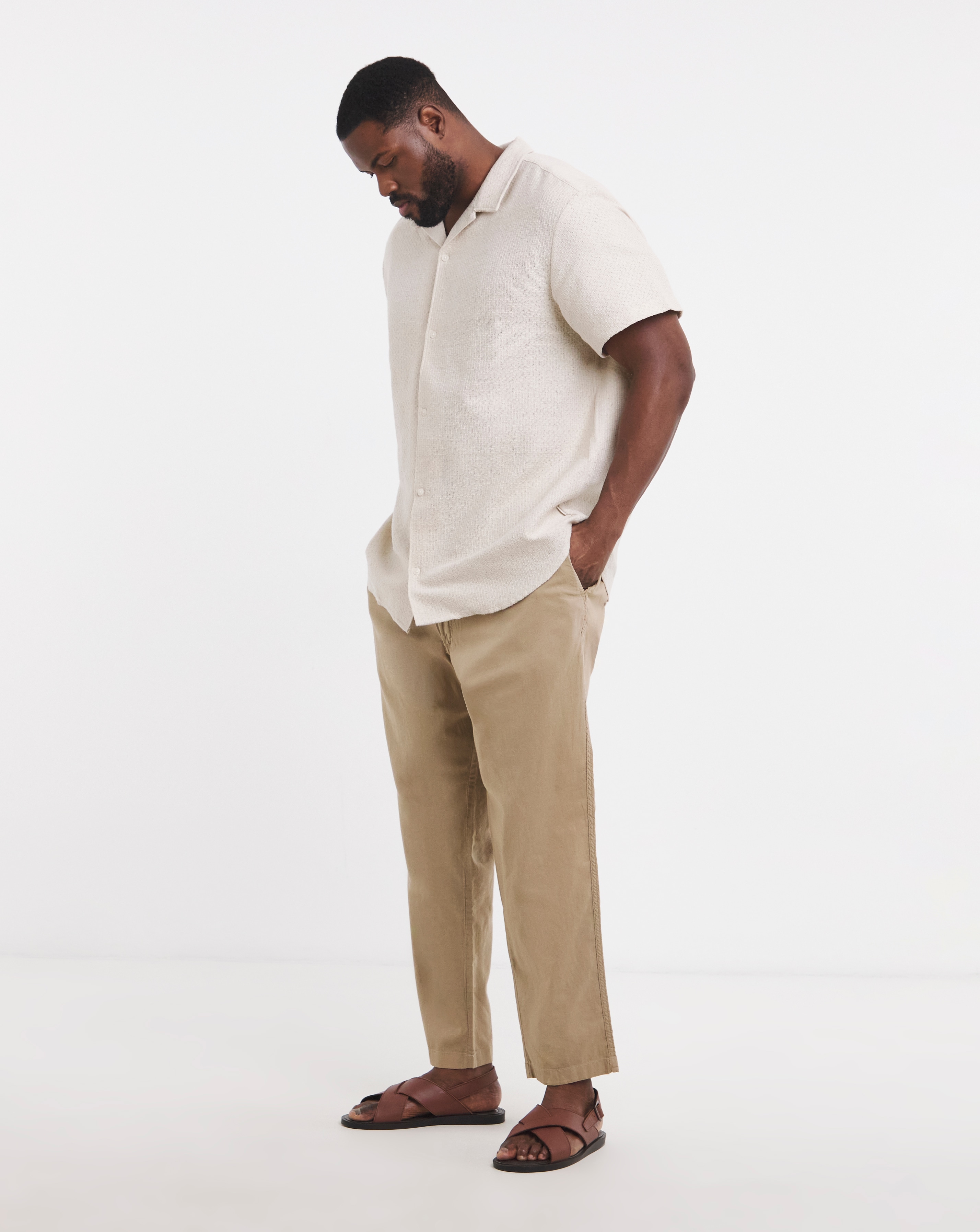 Jack & Jones Kane Linen Blend Trouser