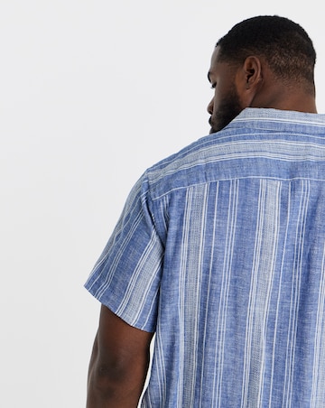 Jack & Jones Premium Linen Blend Shirt - Blue