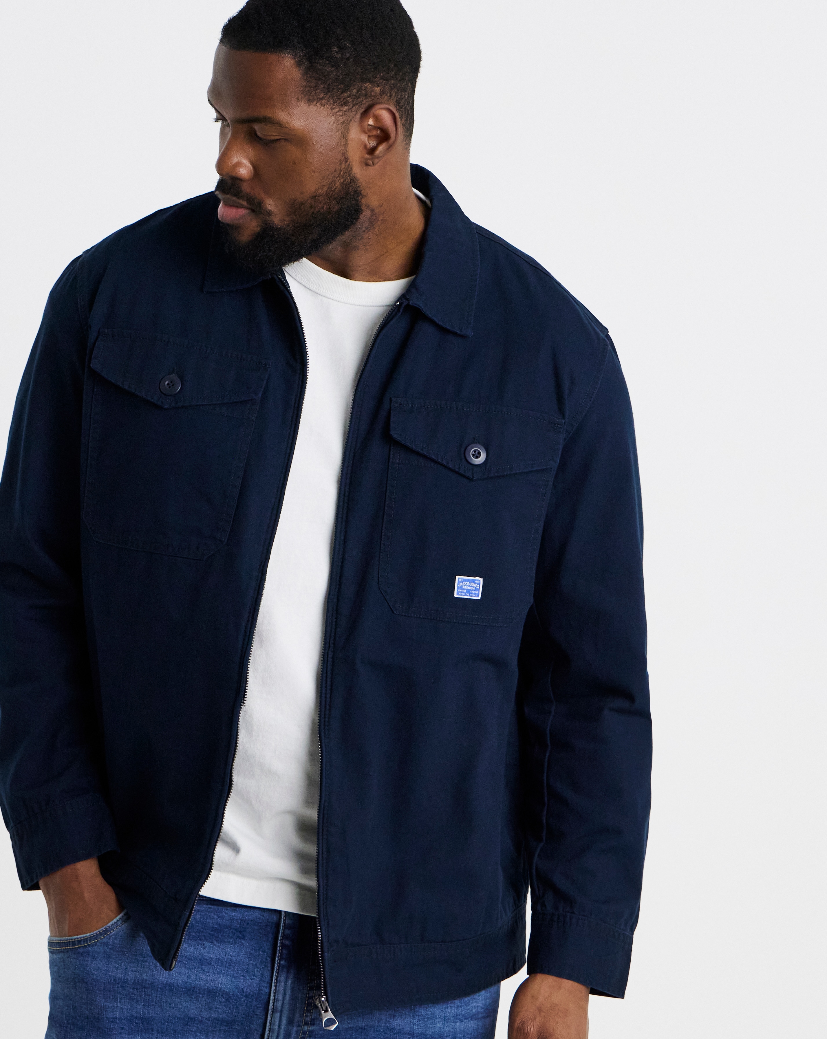 New In - Jack & Jones Premium Jaden Jacket - Navy