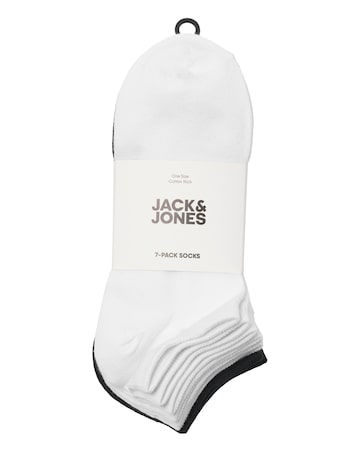 Jack & Jones Delan Logo Socks 7 Pack - Multi